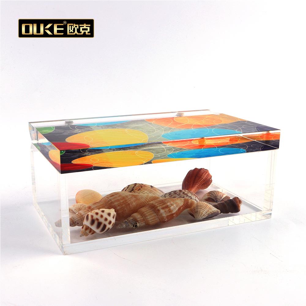 뚜껑있는 아크릴 상자 acrylic box with lid