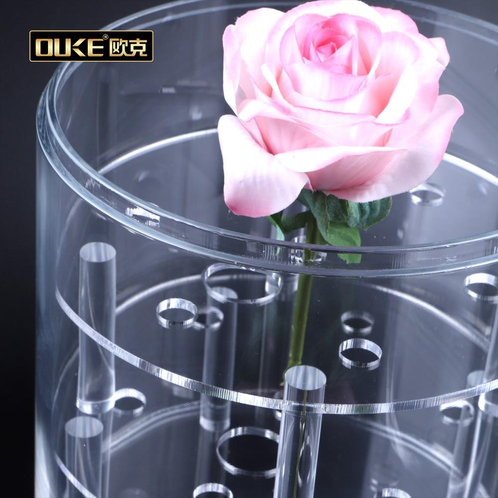 acrylic round box