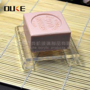호텔 도착을위한 새로운 도착 DIY 명확한 아크릴 비누 접시