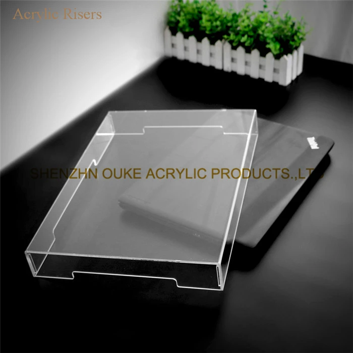 New Design Acrylic Computer Monitor Stand Acrylic Riser For Tv