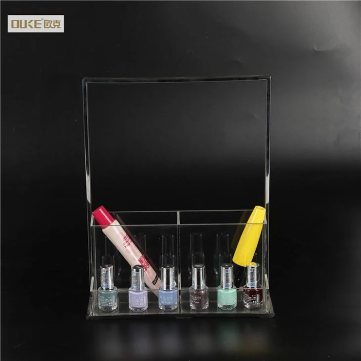 New Design Cheap Clear Acrylic Makeup Organizer