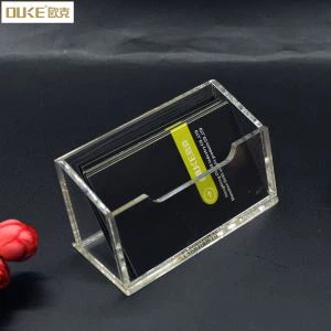 데스크탑 투명 아크릴 명함 박스