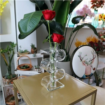 새로운 디자인 아크릴 꽃병